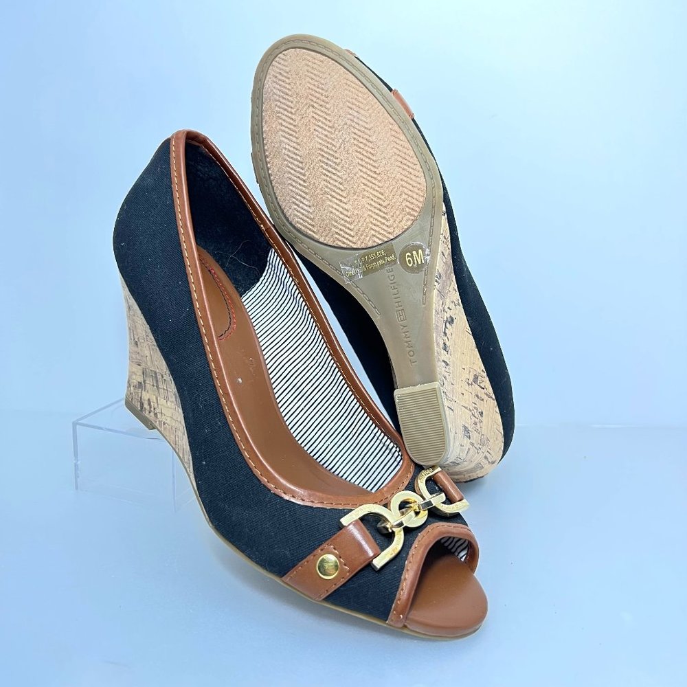 Tommy Hilfiger Cork Wedge